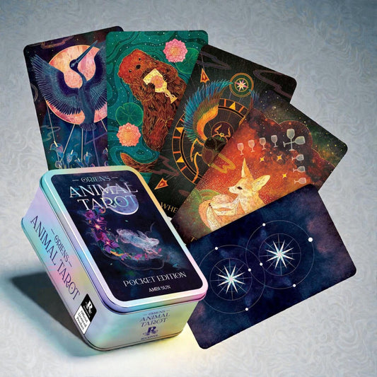 Oriens Animal Tarot Pocket Edition: 78 tarot card deck and guidebook