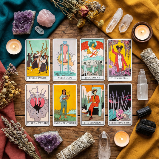 Modern Witch Tarot Deck: 78 Tarot Cards with Guidebook