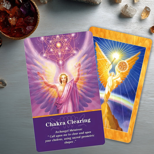 Archangel Oracle Cards: 45 card deck and guidebook by Doreen Virtue