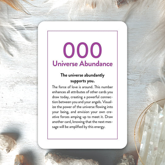 The Angel Numbers Oracle Deck: Draw a Card and Discover Your Spirit Guides' Divine Message