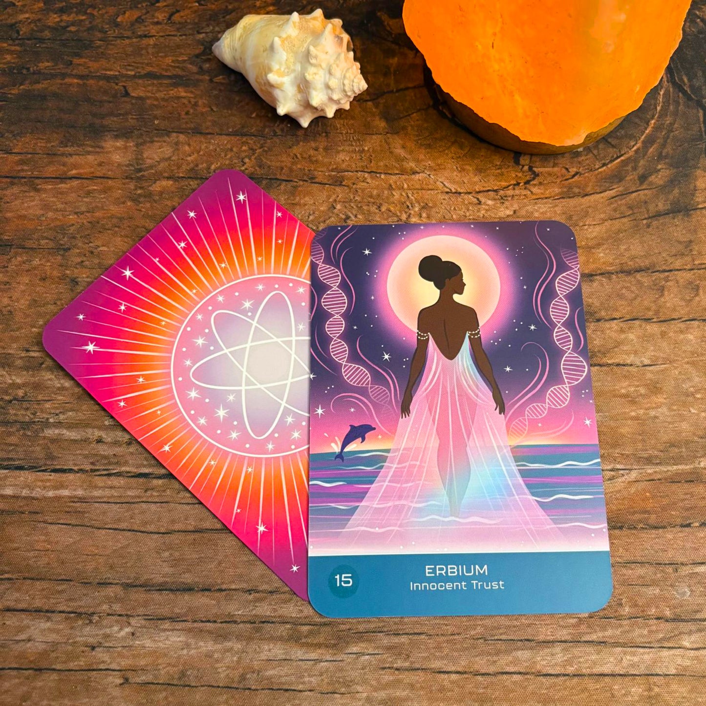 The Atomic Element Healing Oracle: 44 Card Deck & Guidebook of Goddesses, Angels, Medical Intuition, & the Periodic Table of Elements
