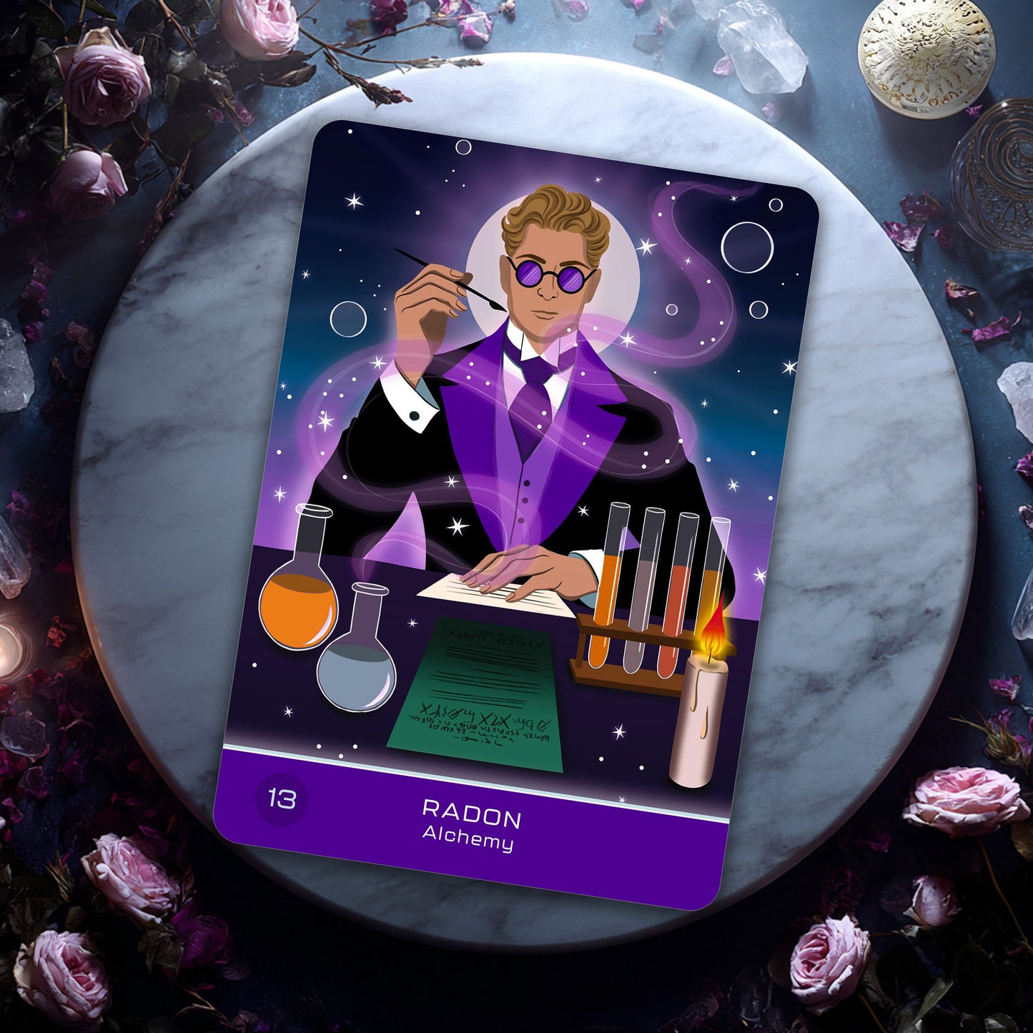 The Atomic Element Healing Oracle: 44 Card Deck & Guidebook