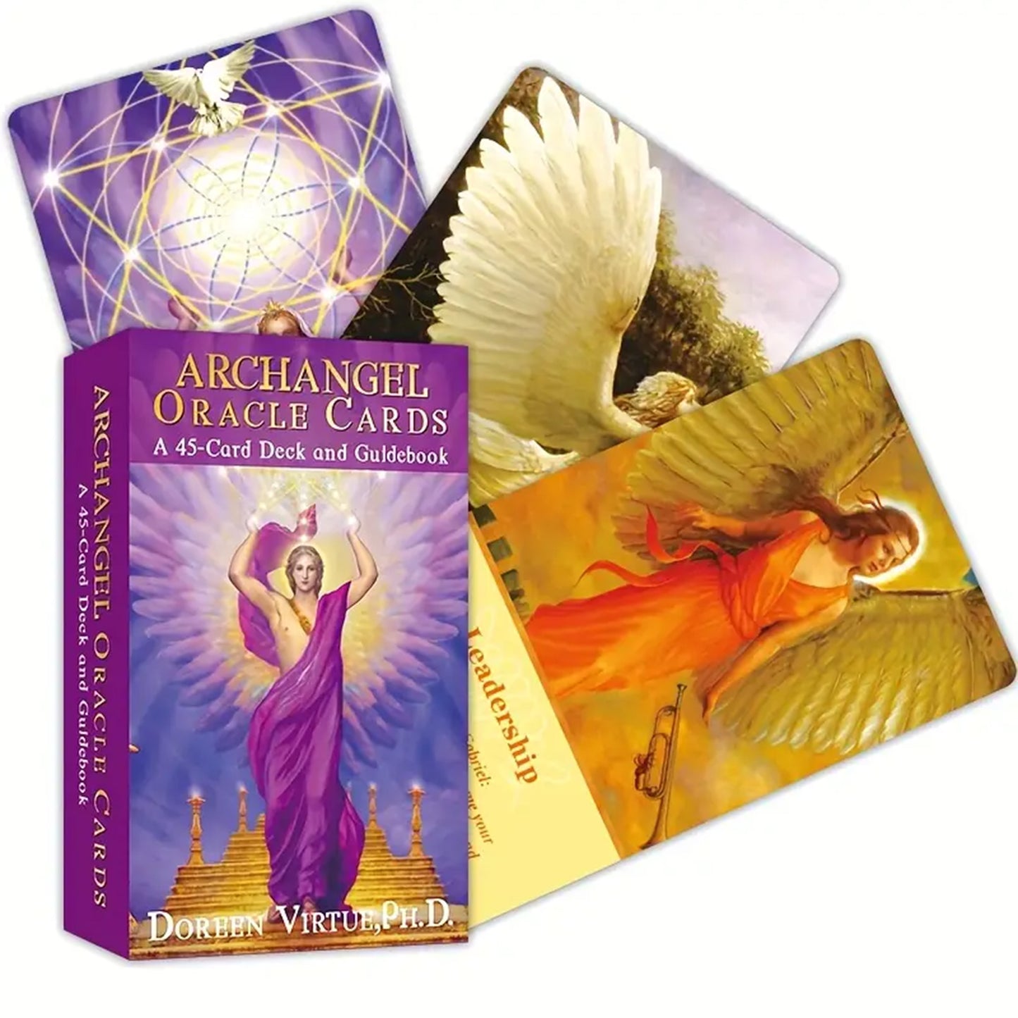 Archangel Oracle Cards: 45 card deck and guidebook by Doreen Virtue