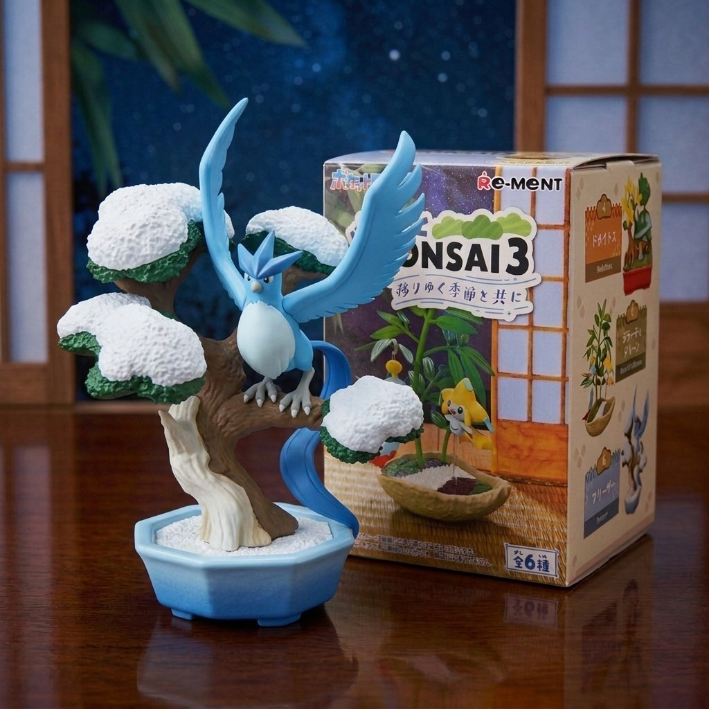 Re-ment Pokemon Pocket Bonsai 3 - With The Changing Seasons Collectible Figures