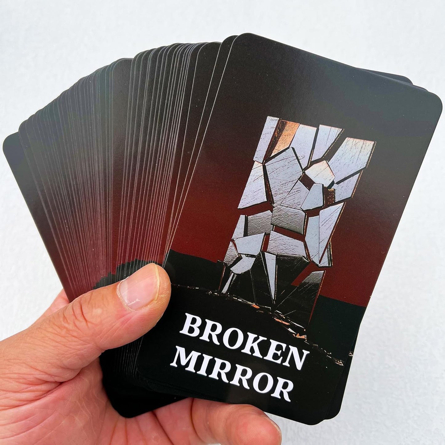 Broken Mirror Oracle: 55 Card Deck with keywords and messages