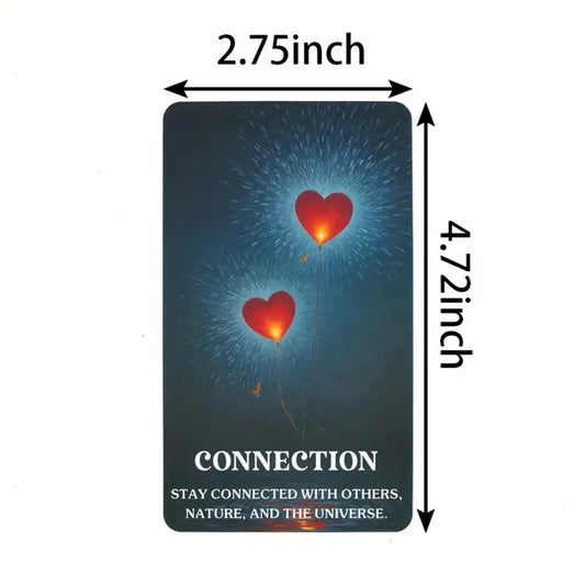 Cosmic Energy Oracle Cards: 54 Oracle card deck with keywords