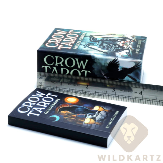 Crow Tarot Pocket Edition: 78 Tarot Card Deck & Guidebook