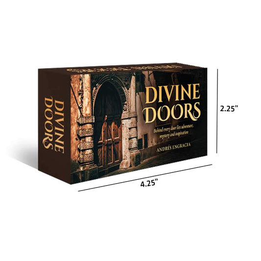 Divine Doors: Behind Every Door Lies Adventure, Mystery and Inspiration; 40 Full-Color Mini Oracle Cards