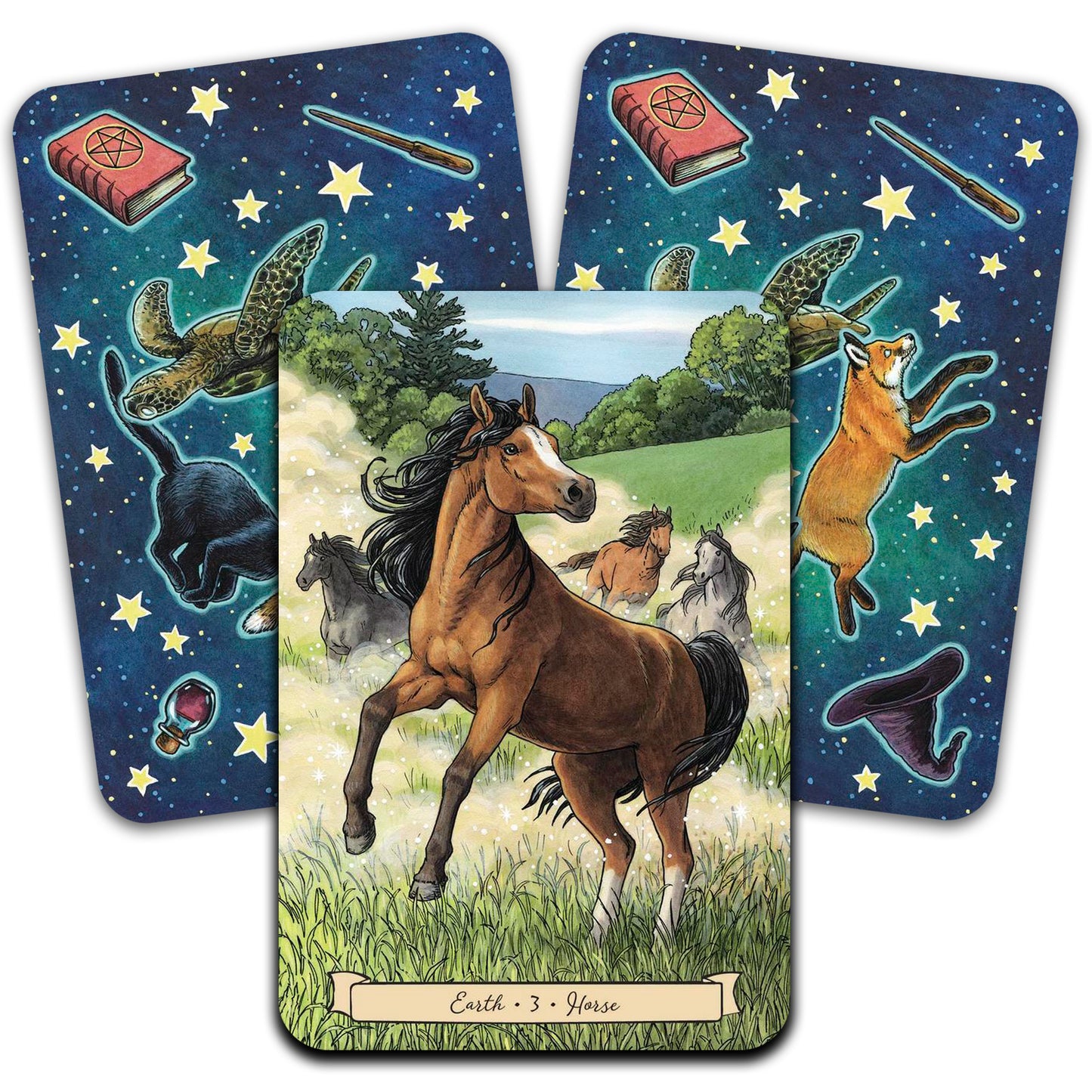 Everyday Witch's Familiars Oracle: 40 Oracle Cards and Guidebook