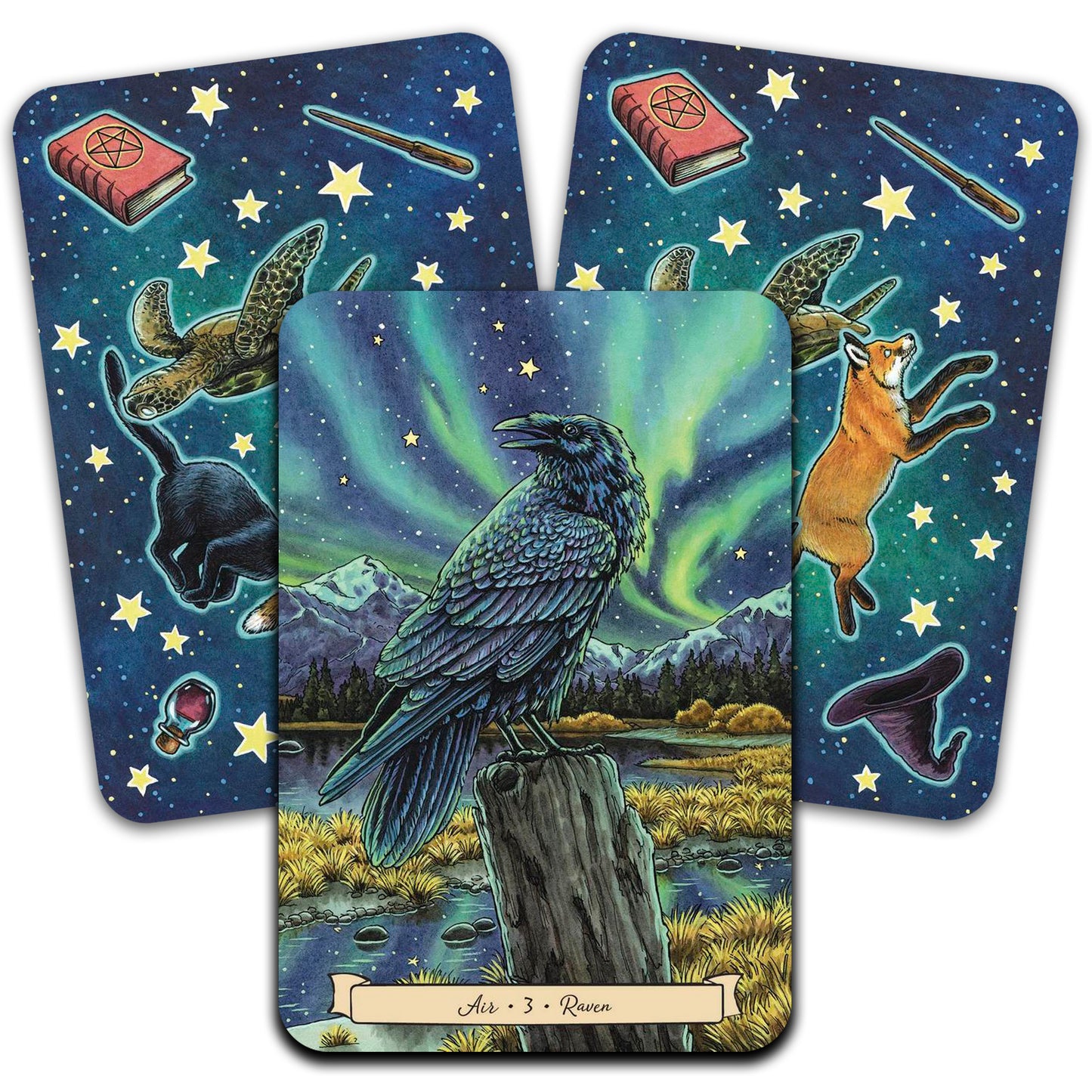 Everyday Witch's Familiars Oracle: 40 Oracle Cards and Guidebook