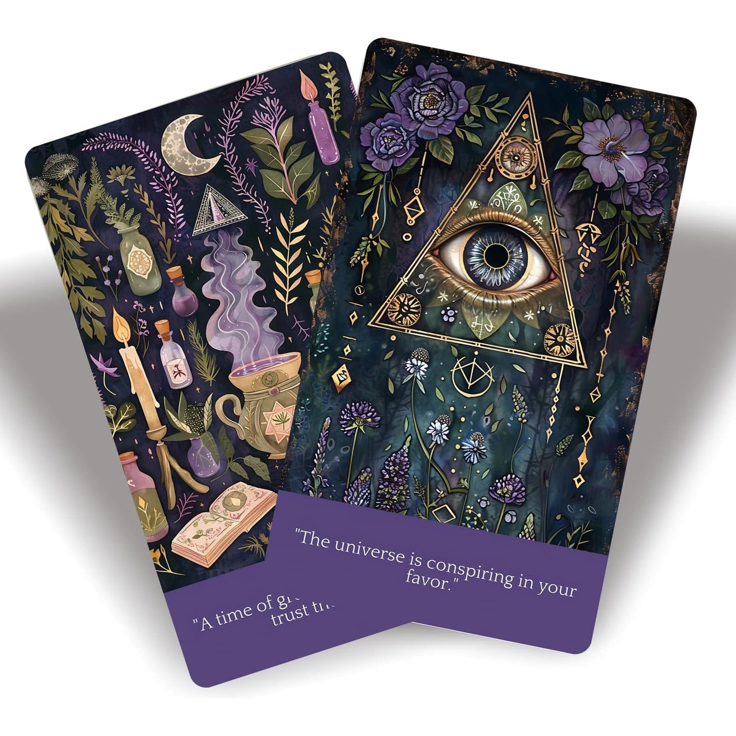 Fortune Teller Oracle: 56 Card Deck with keywords and messages