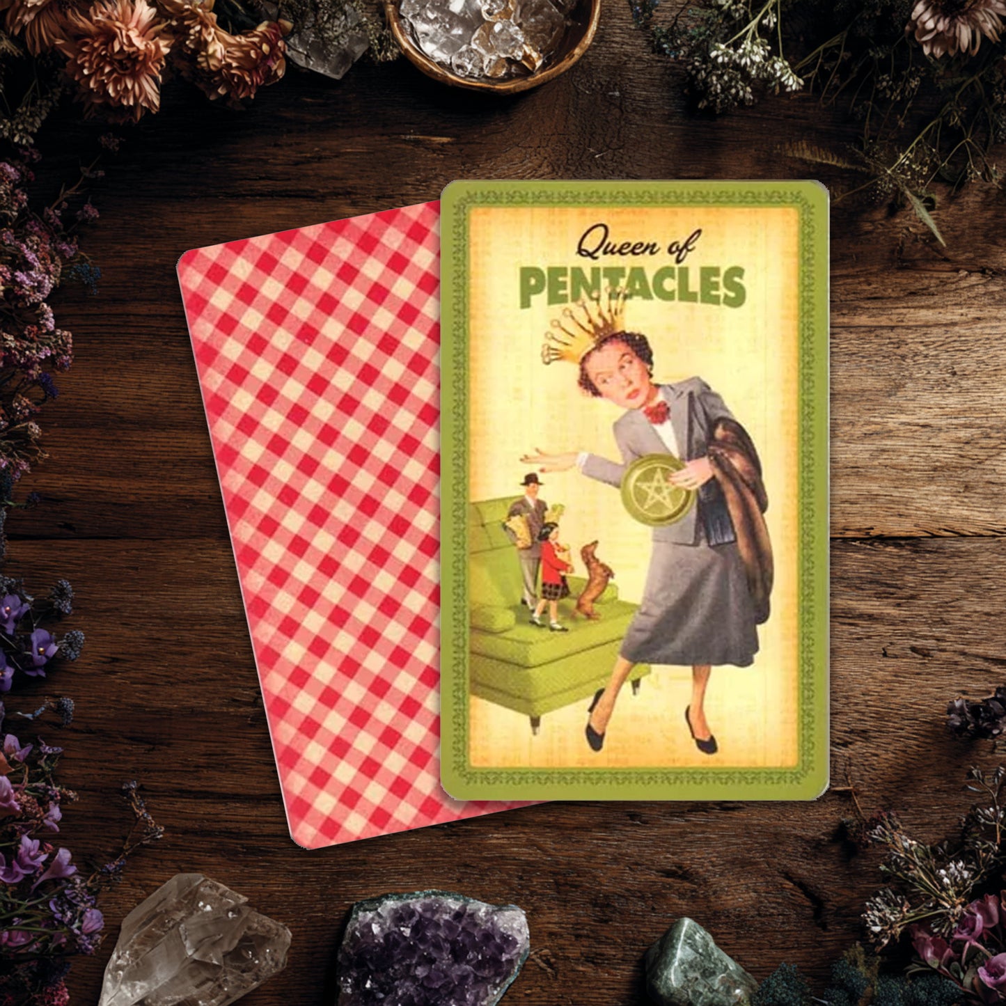 The Housewives Tarot- Retro Domestic Divination Kit | Cards & Guidebook