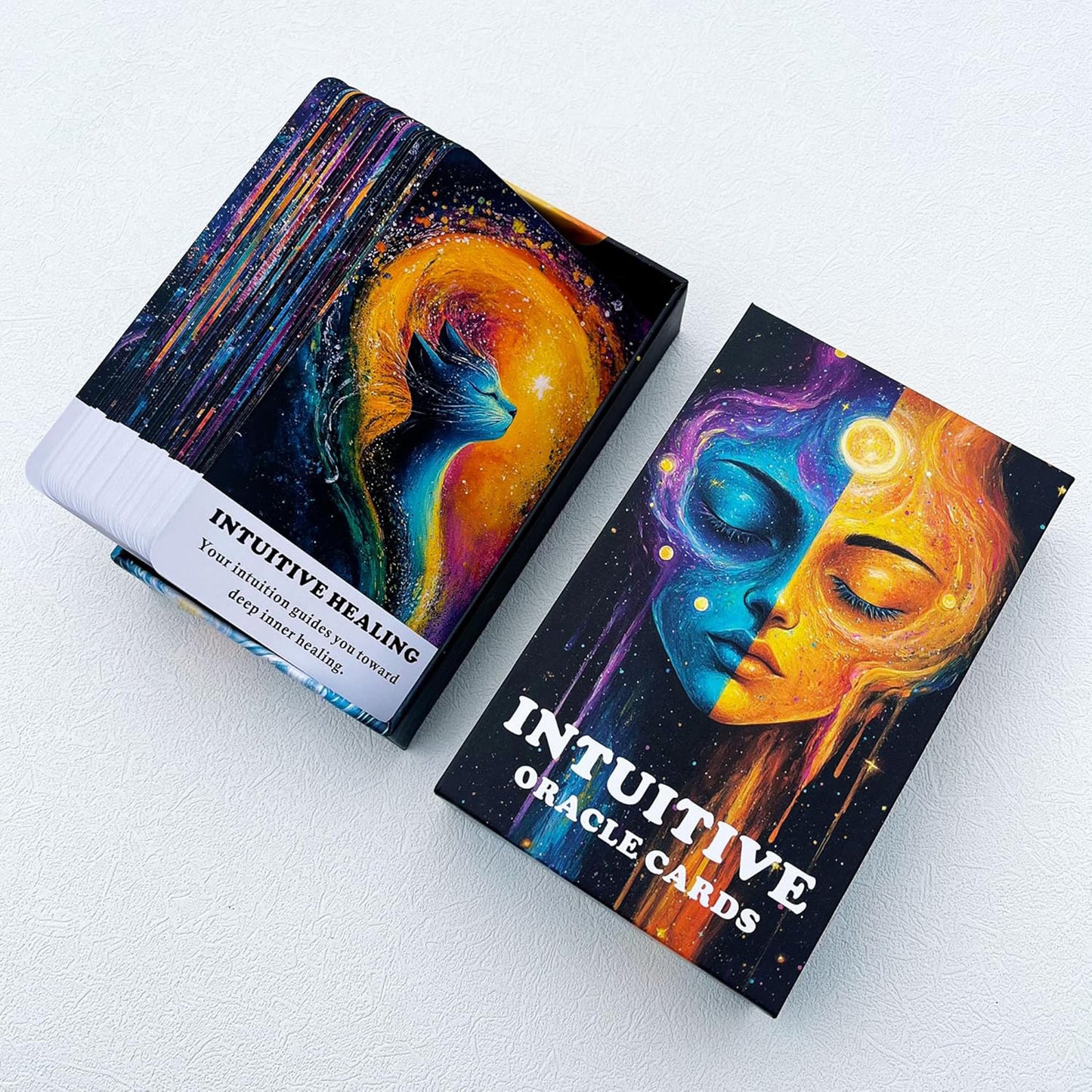 Intuitive Oracle Cards: A 56 Oracle Card Deck with keywords