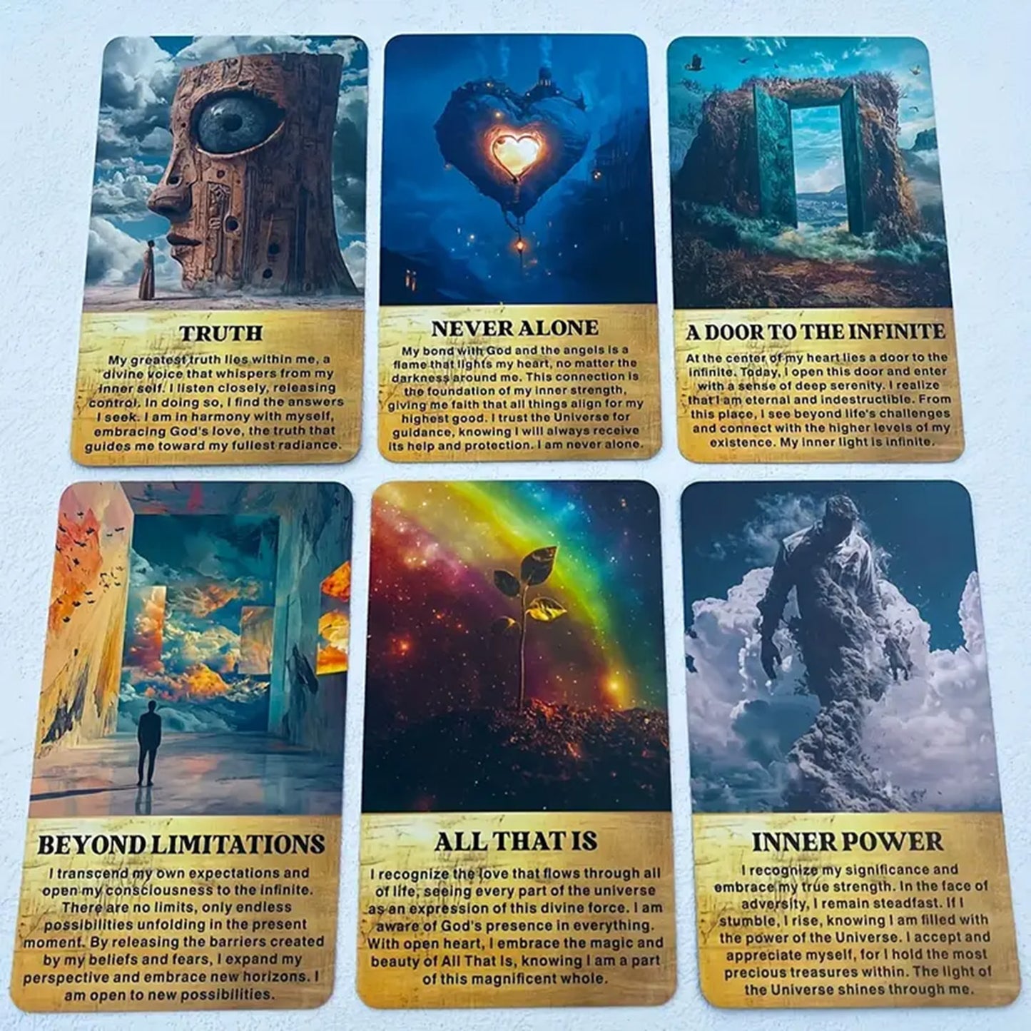 Life Messages Oracle: 54 Oracle Cards with Keywords and Messages