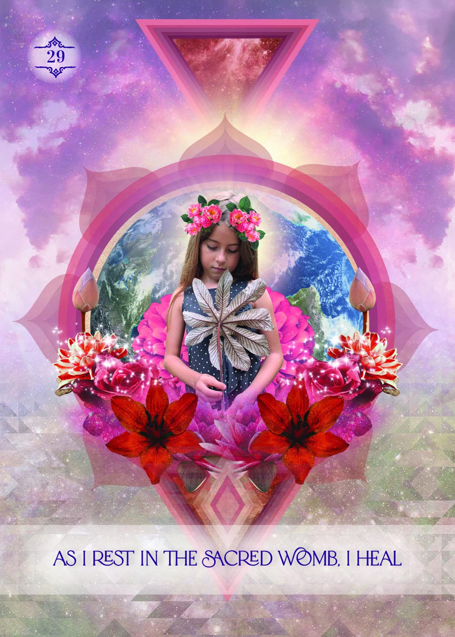 The Law of Positivism Healing Oracle: 50 Oracle Card Deck & Guidebook