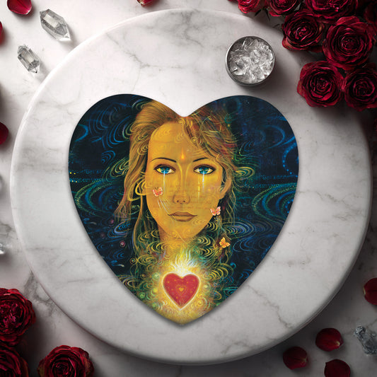 Lover's Oracle: 45 Heart Shaped Oracle Card Deck for love readings