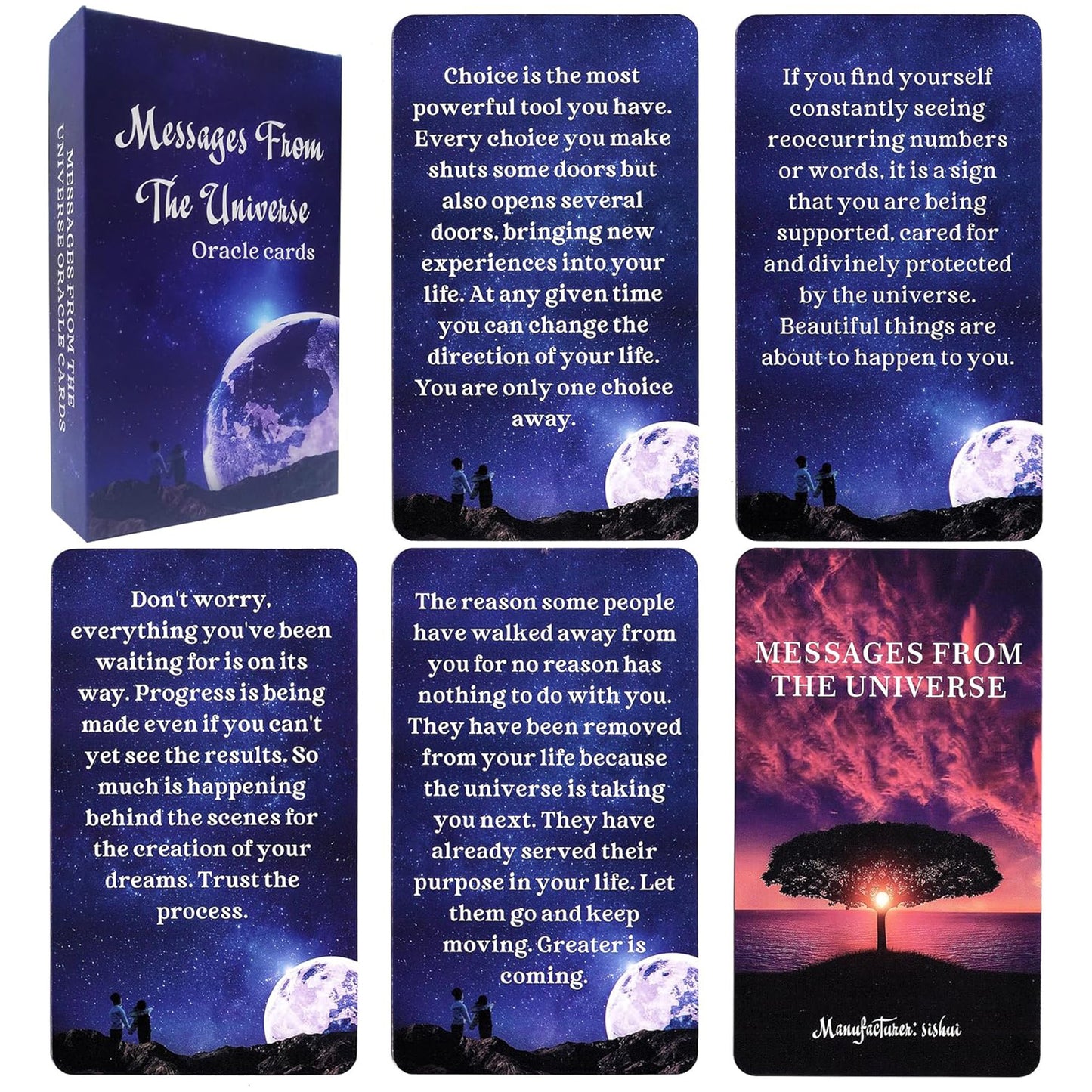 Messages from the Universe Oracle Cards: 54 Oracle Card Deck