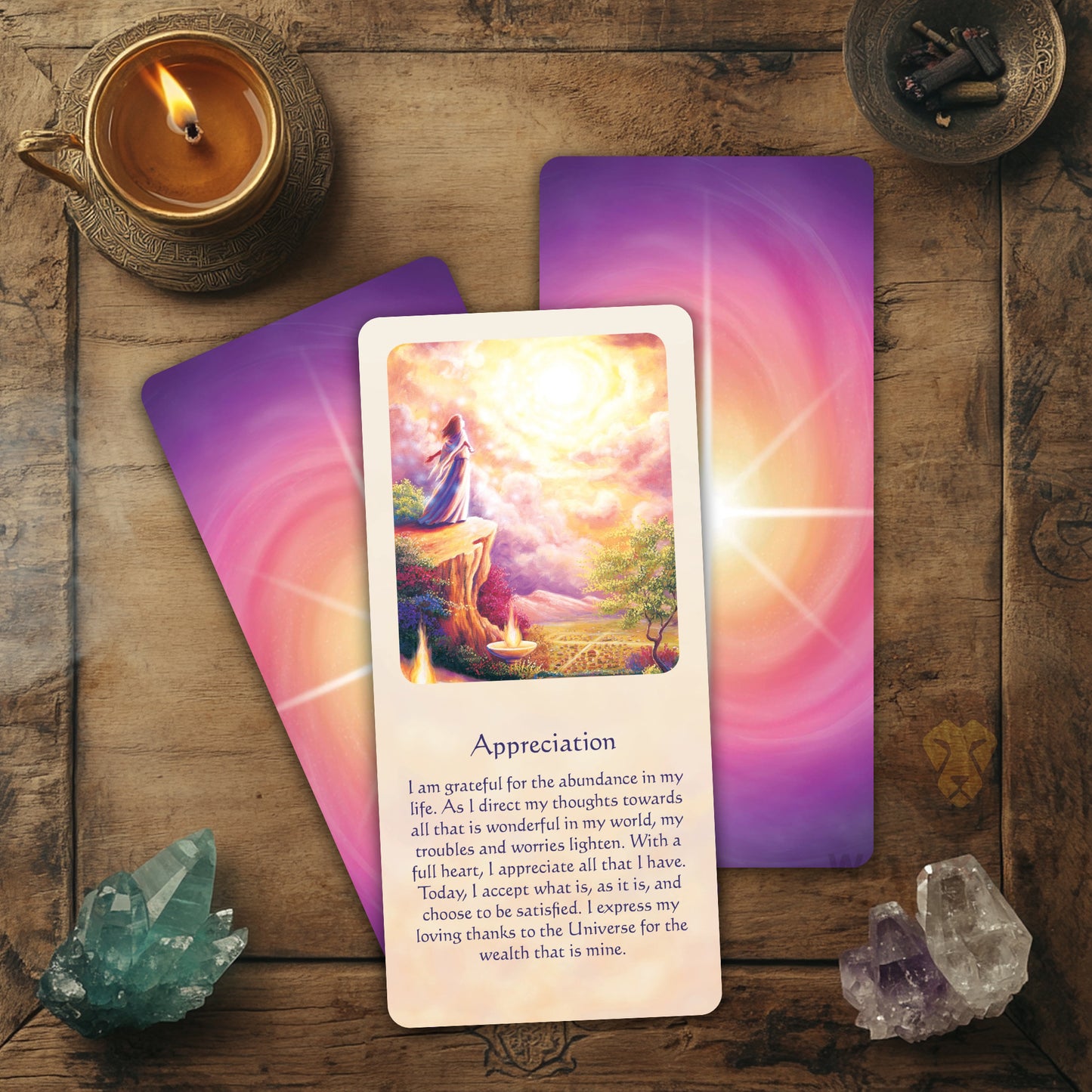 Messages of Life Oracle : 54 Oracle Card Deck of guidance & affirmation messages