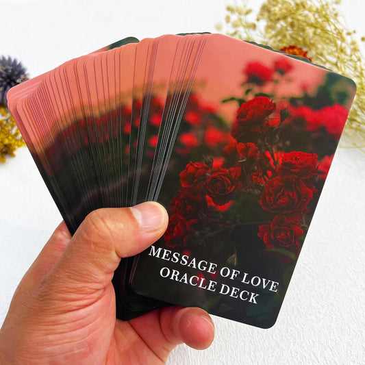 Message of Love Oracle Deck: 54 Oracle Cards for twin flame reading, love reading, relationship reading