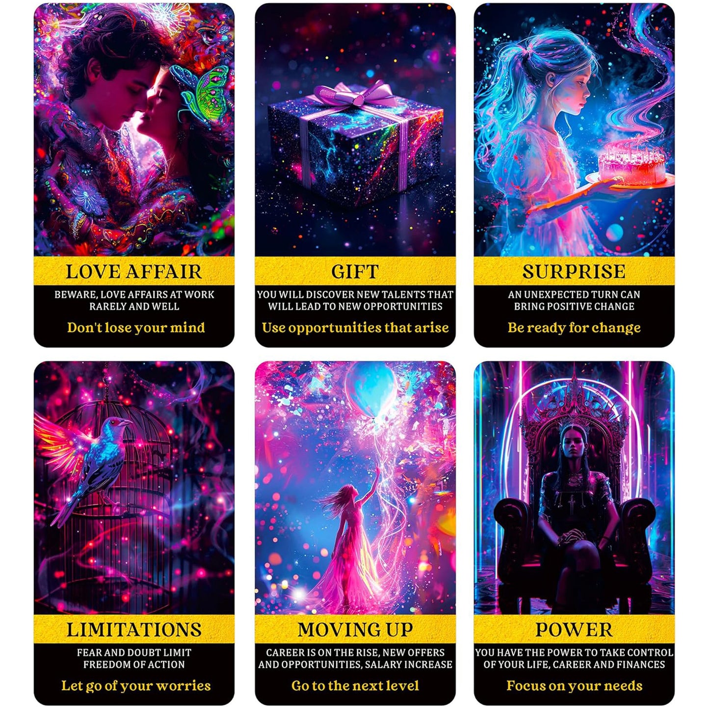 Money Moves Oracle: 54 Oracle Card deck with Keywords