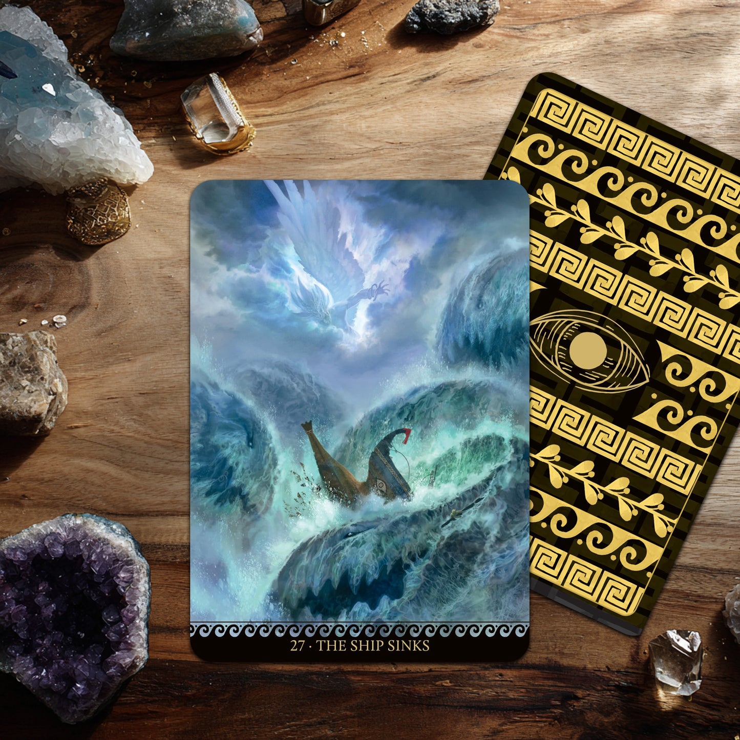 Odyssey Oracle: 36 Oracle Card Deck, each card depicts an episode from the Odyssey