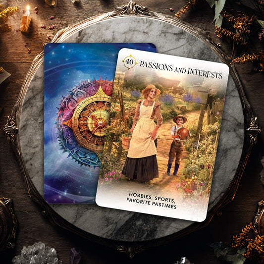 Past-Life Energy Oracle: A 44-Card Deck and Guidebook