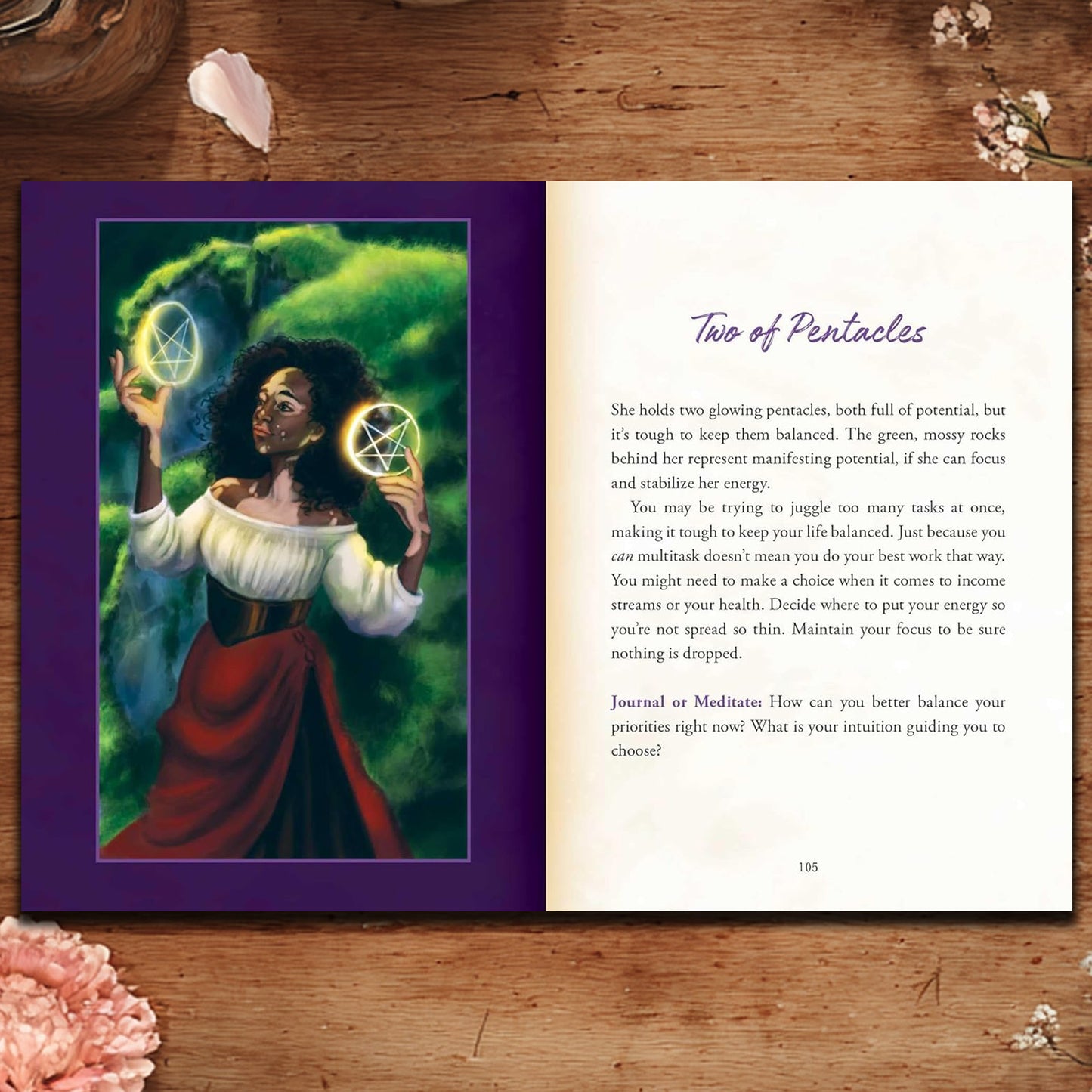 Practical Tarot – 78 Card Tarot Deck & Guidebook for Beginners and Intuitive Readings