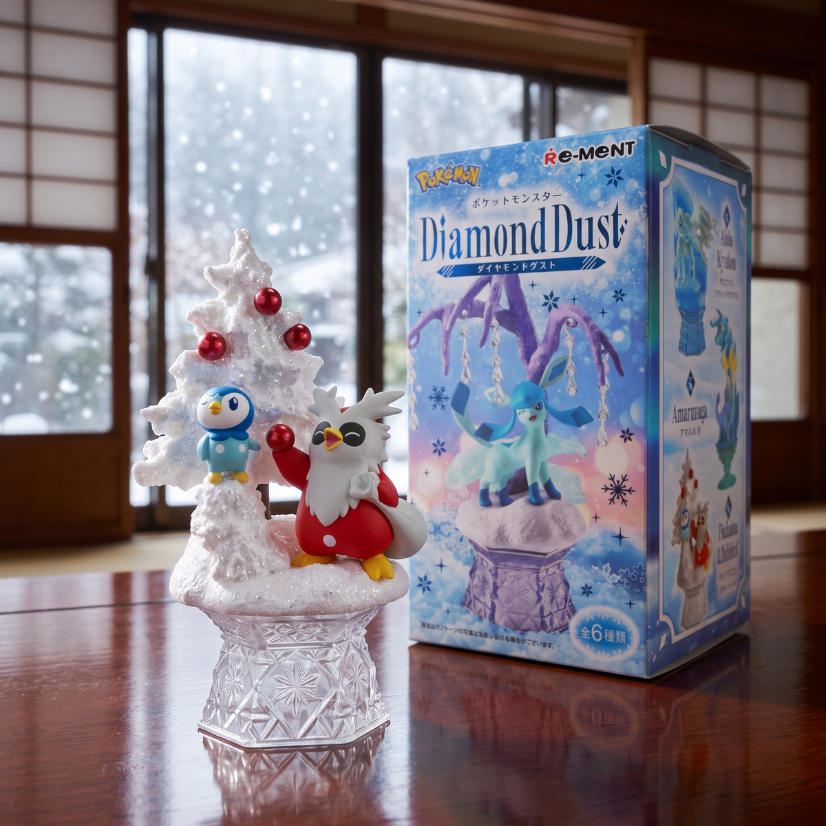 Re-ment Pokemon Diamond Dust Collectible Figures