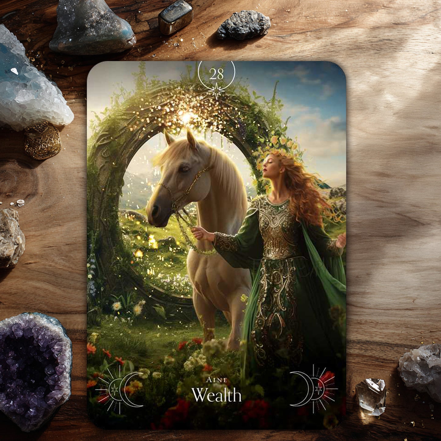 Queen of the Sun Oracle: Guidance through solar and seasonal energies