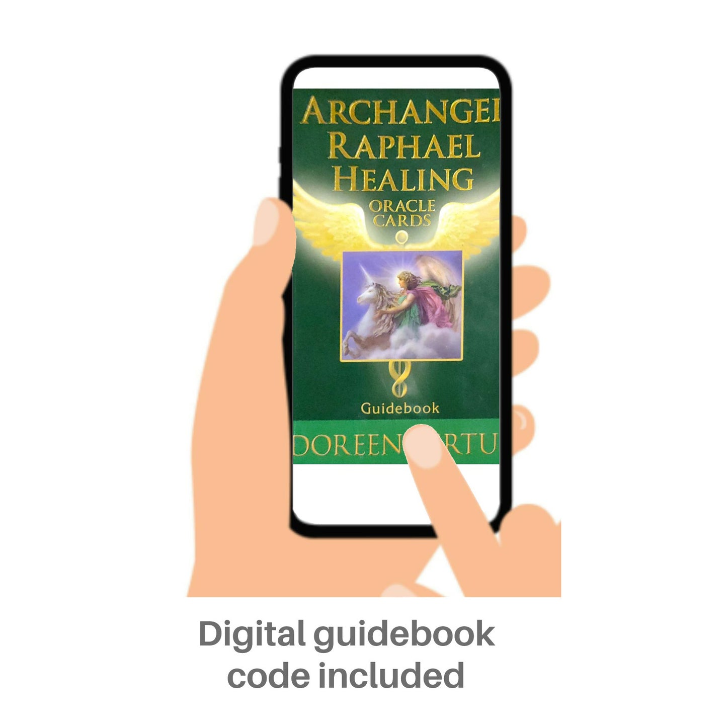 Archangel Raphael Healing Oracle Cards (reprint version)