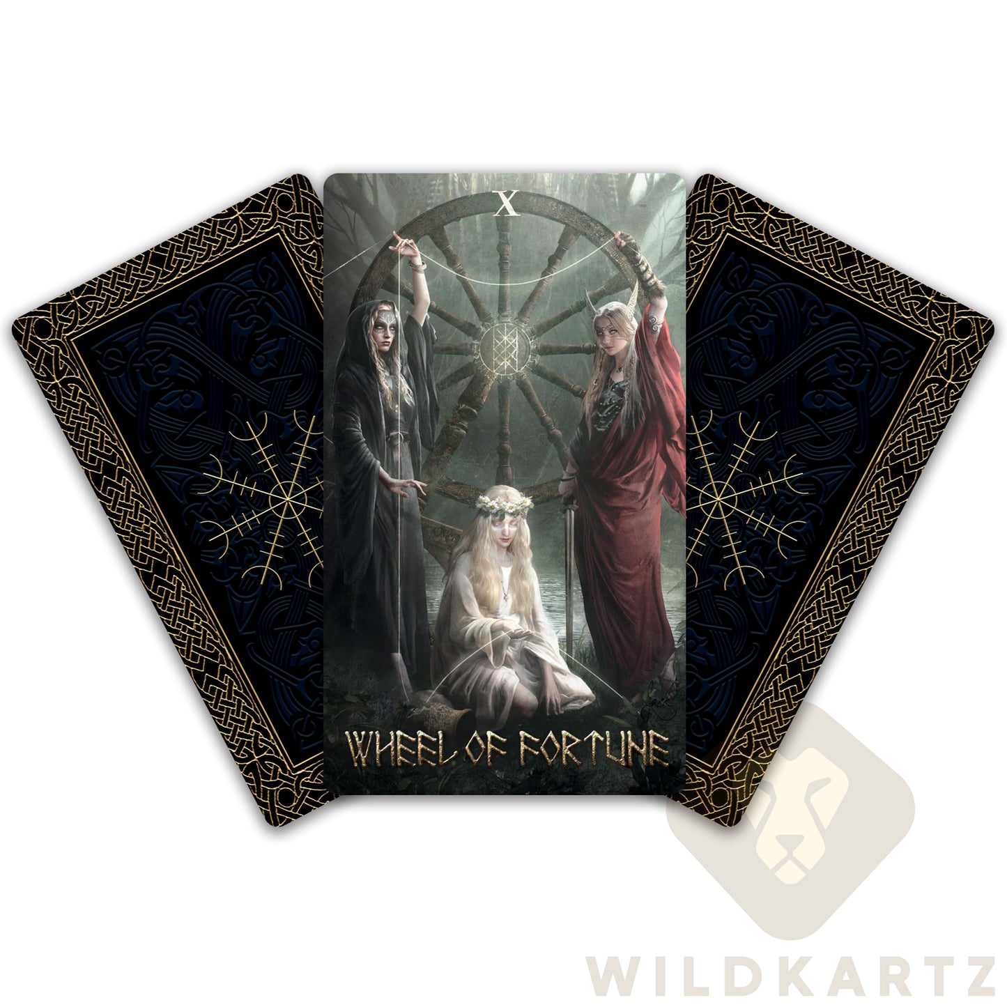 Runic Tarot: 78 Tarot Card Deck & Guidebook