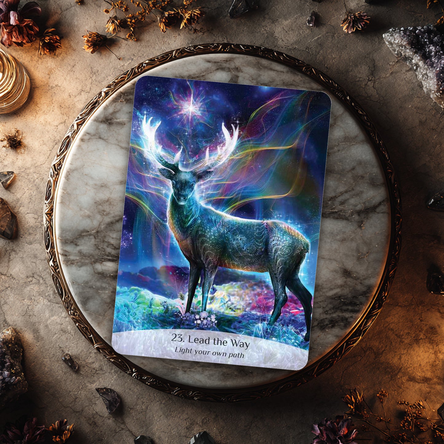 Sacred Spirit Oracle Deck & Guidebook - High-Vibration Messages