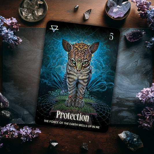 Shamanic Oracle Deck & Guidebook: Connect to the medicine of the earth