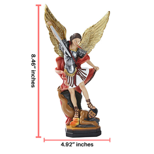 Saint Michael Statue 8.46" inches