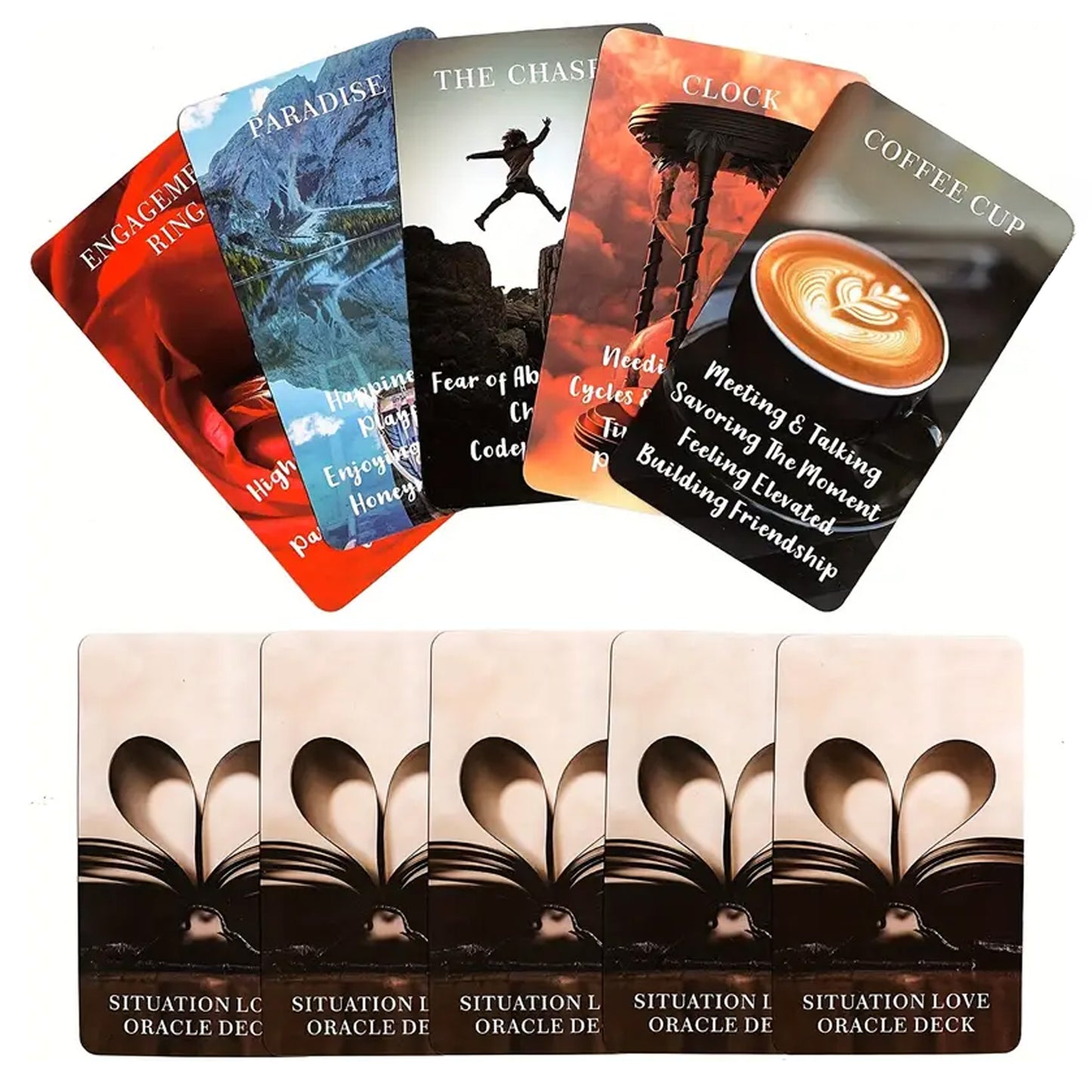Situation Love Oracle Deck - Uncover What is Truly Going On In a Person's Life: 53 Oracle Cards