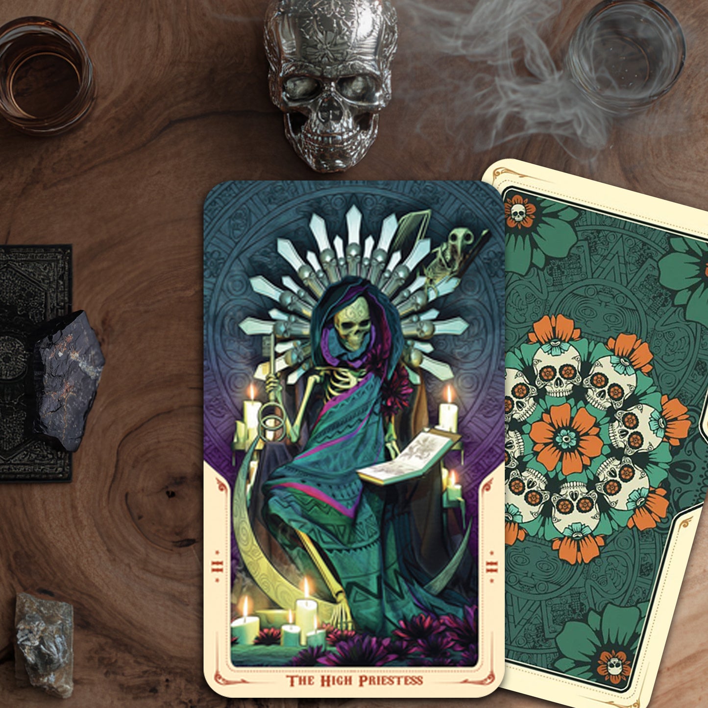 Santa Muerte Tarot: 78 Card Deck & Guidebook