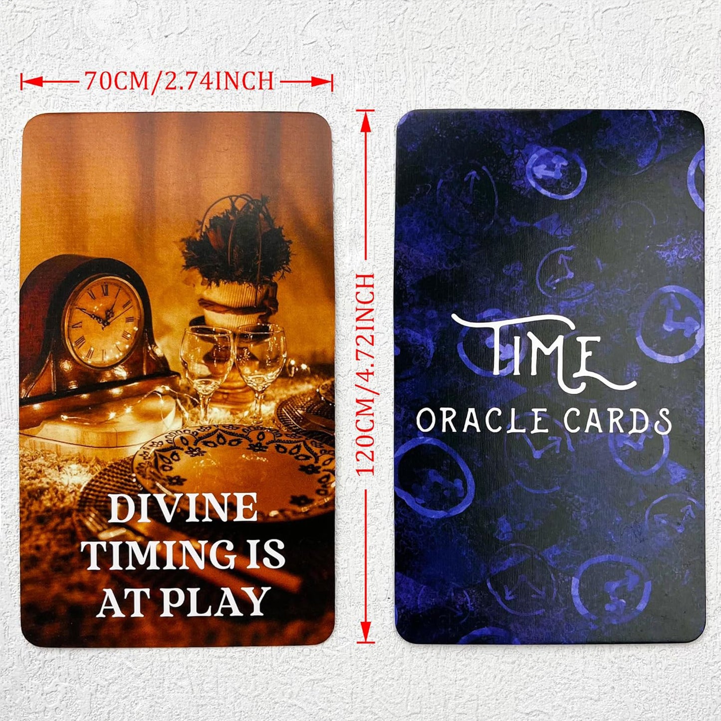 Time Oracle Cards: 54 Card Deck with key words for your time related questions
