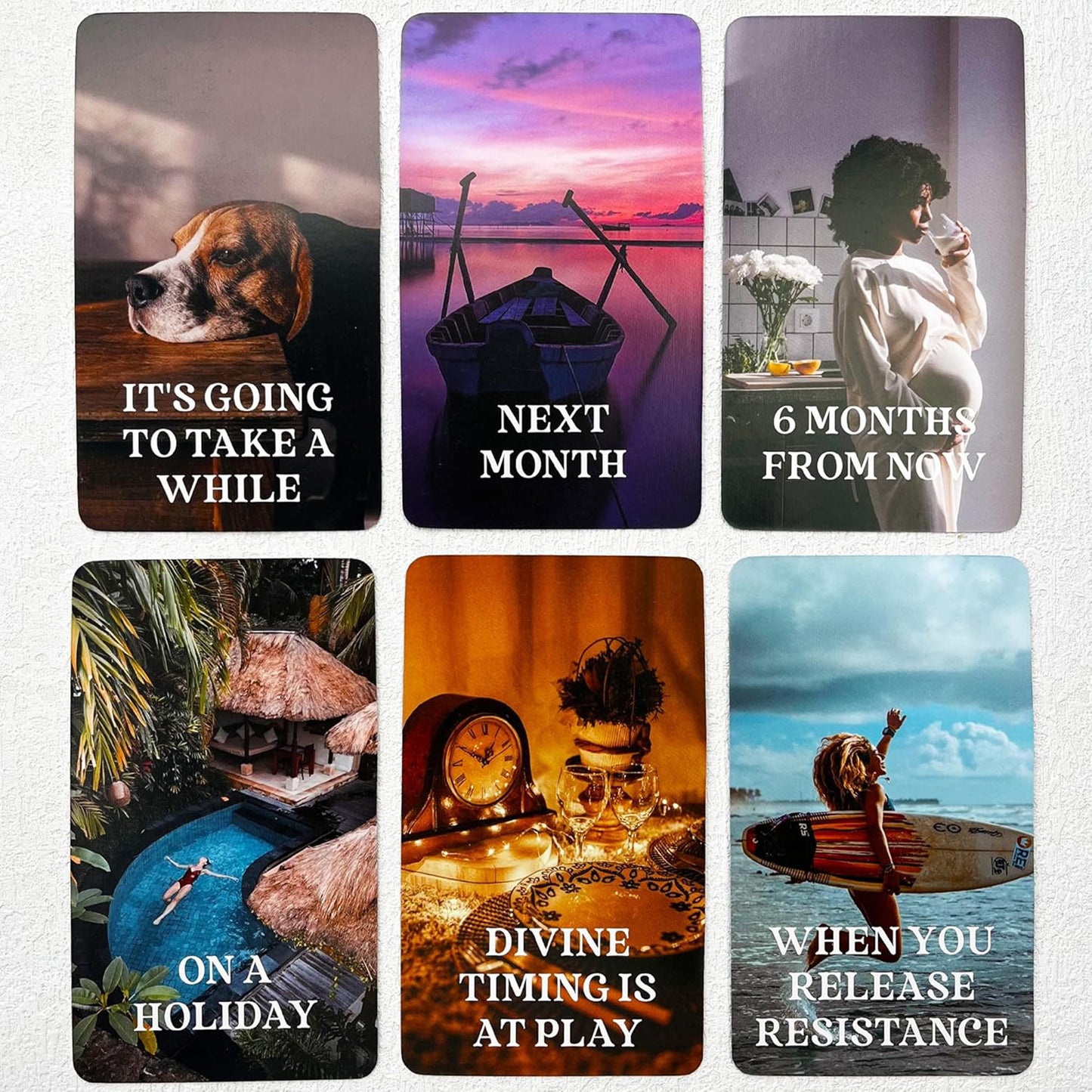 Time Oracle Cards: 54 Card Deck with key words for your time related questions