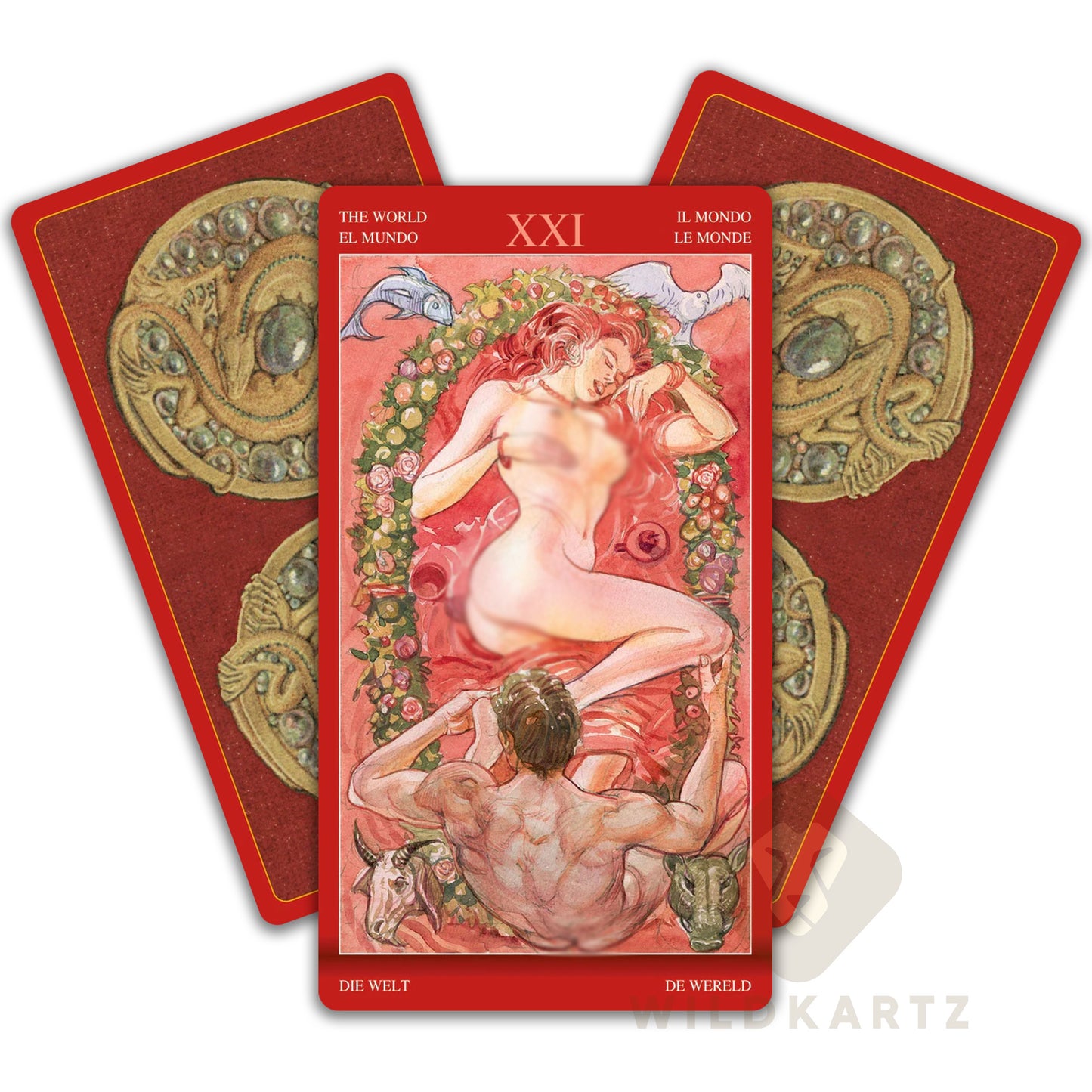 Tarot of Sexual Magic: 78 Tarot Cards & Guide booklet