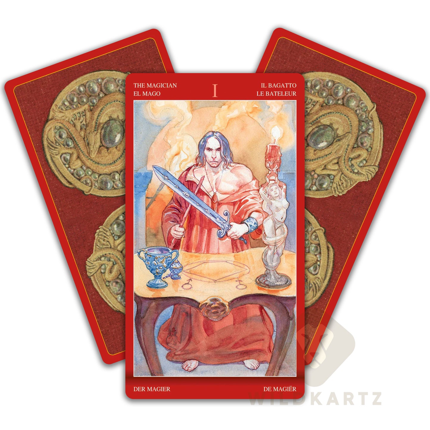 Tarot of Sexual Magic: 78 Tarot Cards & Guide booklet