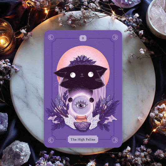 The Witch's Cat Tarot: Secrets, Guidance, and Spells from Our Feline Familiars