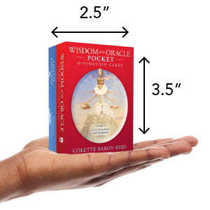 Pocket Size Wisdom of the Oracle Divination Cards | Intuitive Messages for Peace & Purpose