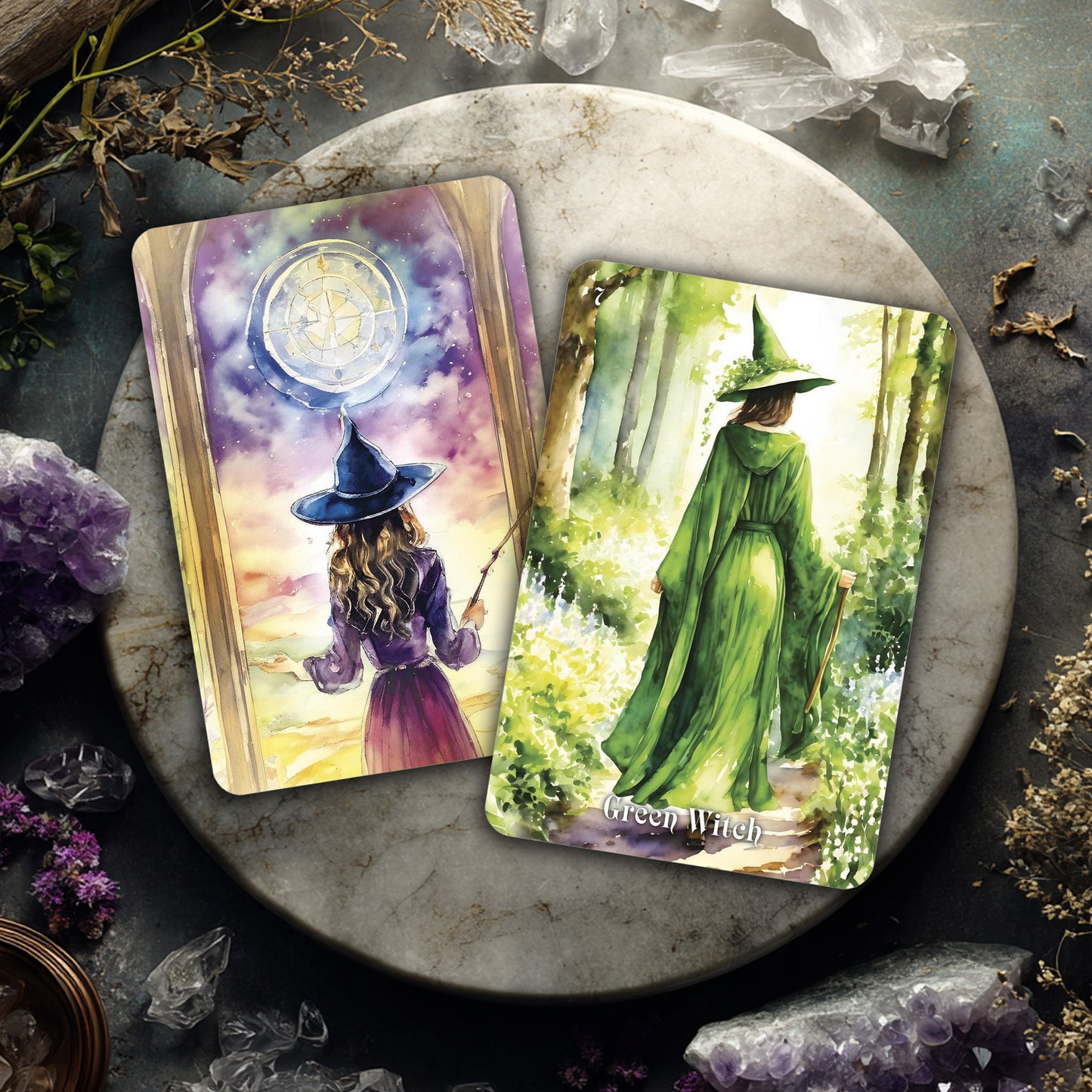 Witch Whispers Oracle – 40 Card Deck & Guidebook
