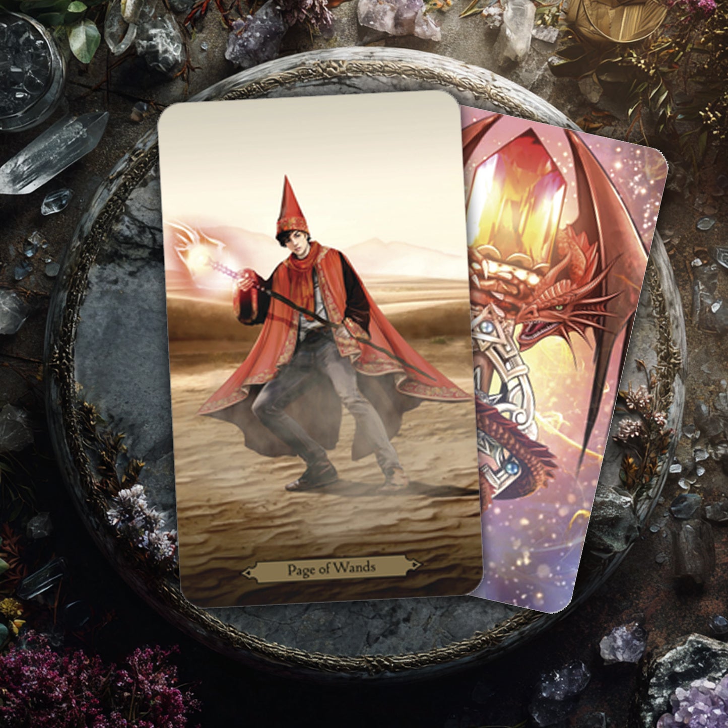 Wizards Tarot: 78 Tarot Card Deck and Guidebook