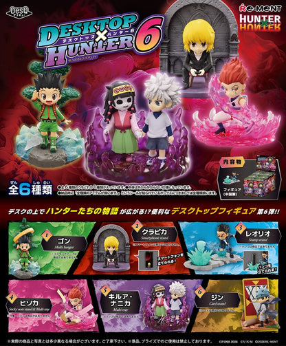 Re-ment HUNTERxHUNTER DesQ Desktop Hunter 6 Collection