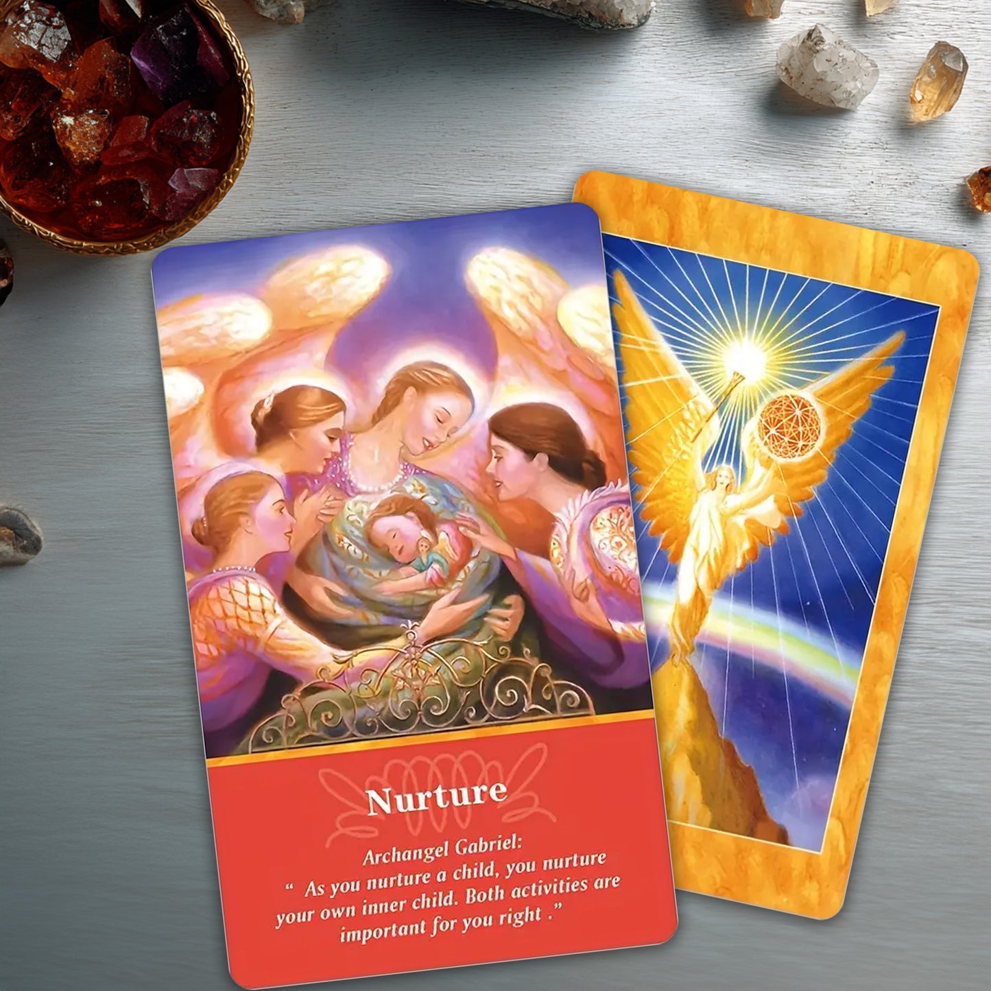 Archangel Oracle Cards: 45 card deck and guidebook by Doreen Virtue