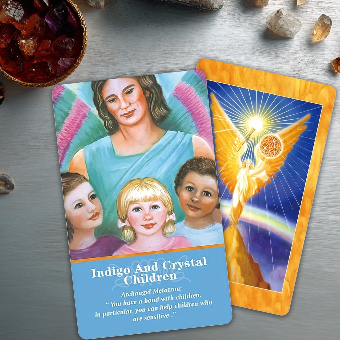 Archangel Oracle Cards: 45 card deck and guidebook by Doreen Virtue