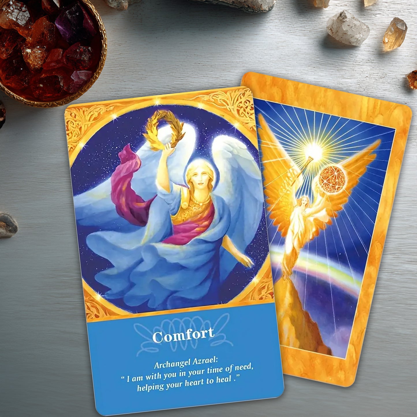 Archangel Oracle Cards: 45 card deck and guidebook by Doreen Virtue