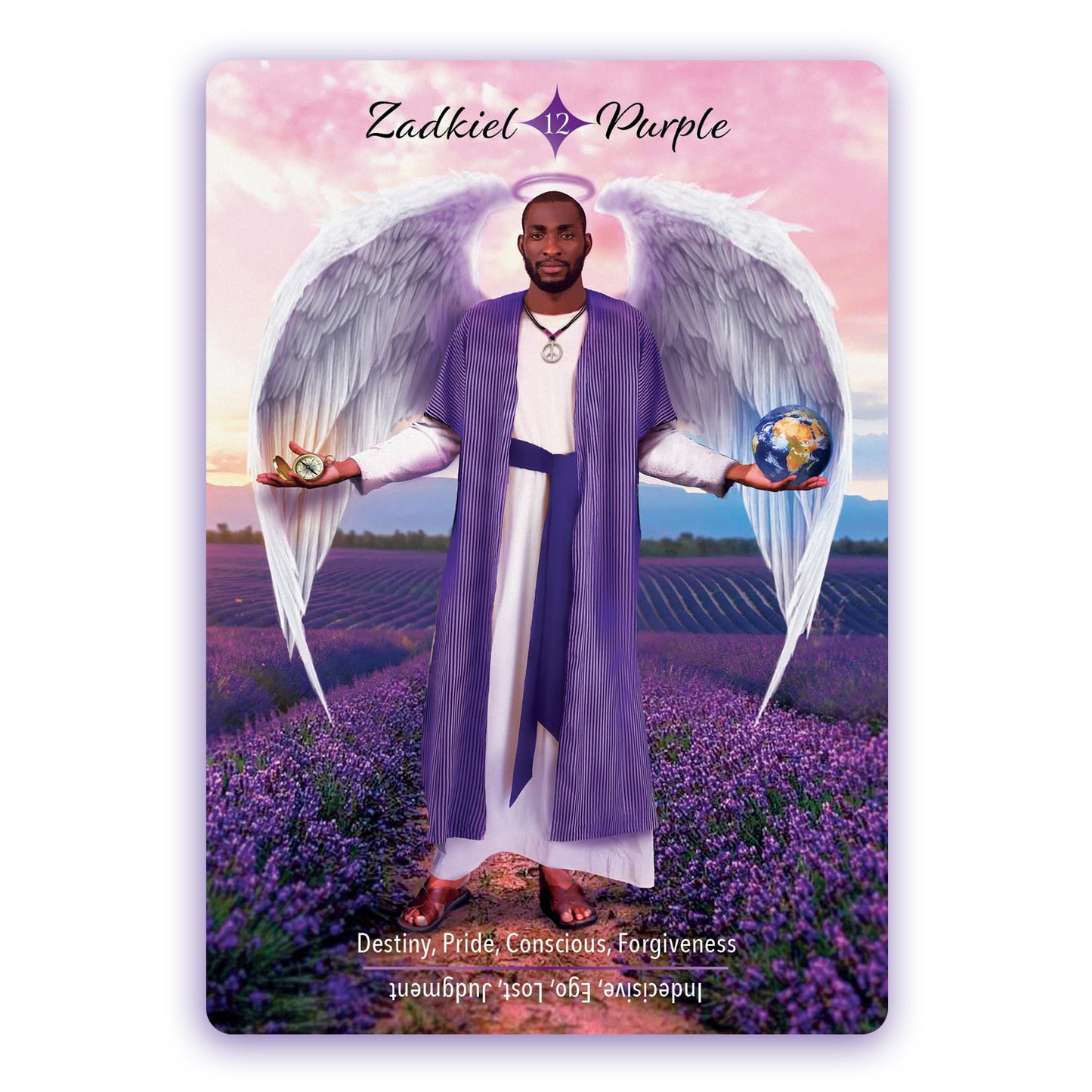 Angels and Auras Oracle Deck: 44 Oracle Cards Guidebook