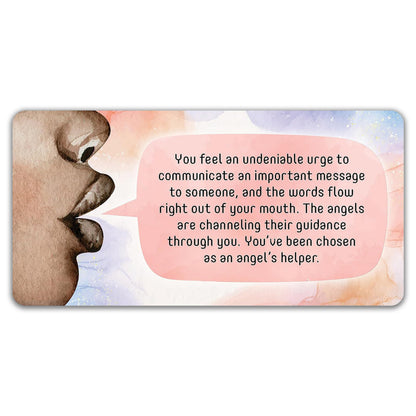 Angel Connections Oracle: 40 mini inspirational Oracle Card Deck,